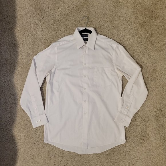 White Long Sleeve Shirt - Picture 1 of 9